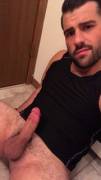 Post run hard dick