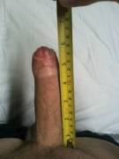 Mr average? [Just under 6"]