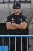 Spanish police officer. Now that is pretty...