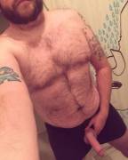 I’m normally a bit self conscious without a shirt, but eh, what the hell? 