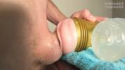 Pulsating Fleshlight Creampie