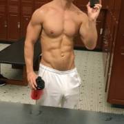 Bulge in the locker room