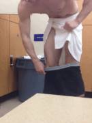 Towel off