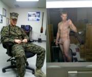 In and out of uniform