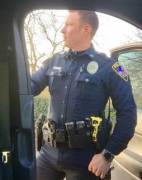 I'm happy to see you too, mr Officer
