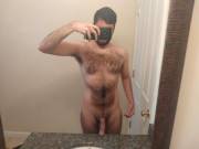 Post shower boner