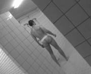 Jock in the showers