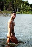 Going for a swim