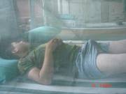Mosquito nets provide excellent protection.