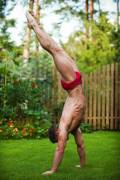 Speedo Headstand