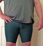 Green spandex!