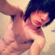 emo selfie