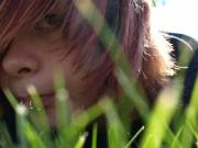 Lip rings in the grass