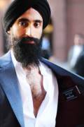 I could get lost in Waris Ahluwalia's eyes.