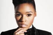 I love Janelle Monae! She's not only beautiful, with great style and a fabulous voice, but she just radiates sunshine. (xpost from /r/LadyBoners)