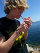 By the ocean