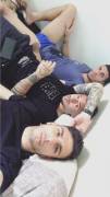 3 guys 1 bed