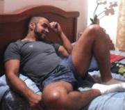 Legs in bed (X-Post /r/menslegs)