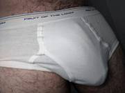 vintage white briefs