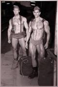 Husbands Morne Coetzer and Eric Turner