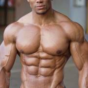 Roger Snipes' perfect pecs