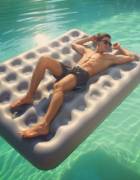 Inflatable bed