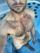 Hard in the spa