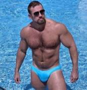 Pool Hunk (X-Post /r/manoman)