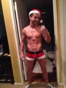 Colby Melvin (@ColbyMelvin) ready to go ho-ho-ho-ing