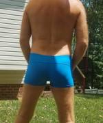 How about some 50 yo ass in speedos?