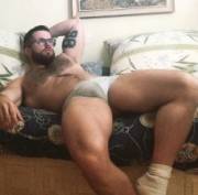 Hairy man