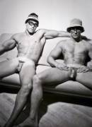 Mates on the couch