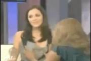 Tyra Banks groping Katharine McPhee 2