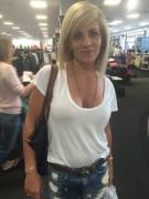 Slutty blonde MILF