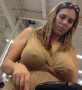 A bra is optional