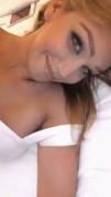 Pretty in bed