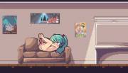 Pixel Miku Masturbating - Source plus full gif in comments