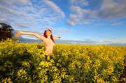 (Self post) Drove past a canola field yesterday, had to stop and get some photos