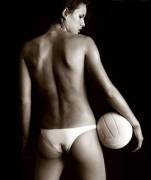 Volleyball player Logan Tom