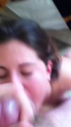 Thick amateur facial [GIF]