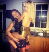 Gold shorts Blonde