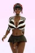 Black bimbo