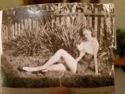 My great-grandmother sent this to my great-grandfather in 1941 when she was doing a modeling tour of Europe