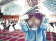 Flashing in a Mosque