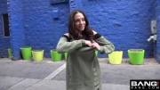 Flashing in the alley in Vegas