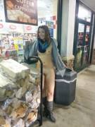 Nude in gas station 2 [pic]