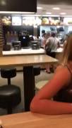 Sex at McDonald's. Make an order [gif]