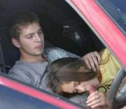 Blowjob in the car