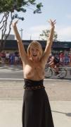 Showing off in the street
