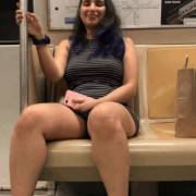 Flashing on the subway